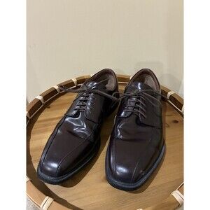 Rockport Mens Dress/Business  Tie Shoes - Dark Brown Sz 8.5 K62536